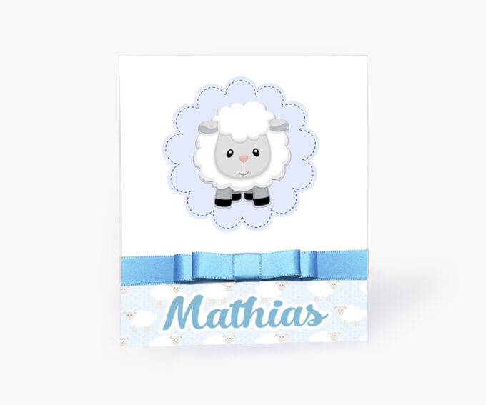 Convite para aniversário Infantil  Personalizado Tema Ovelhinha